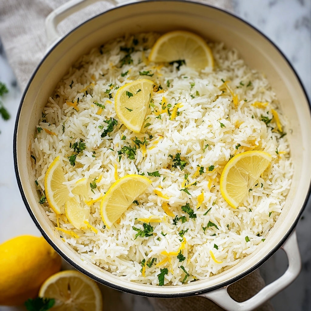 Greek Lemon Rice Recipe