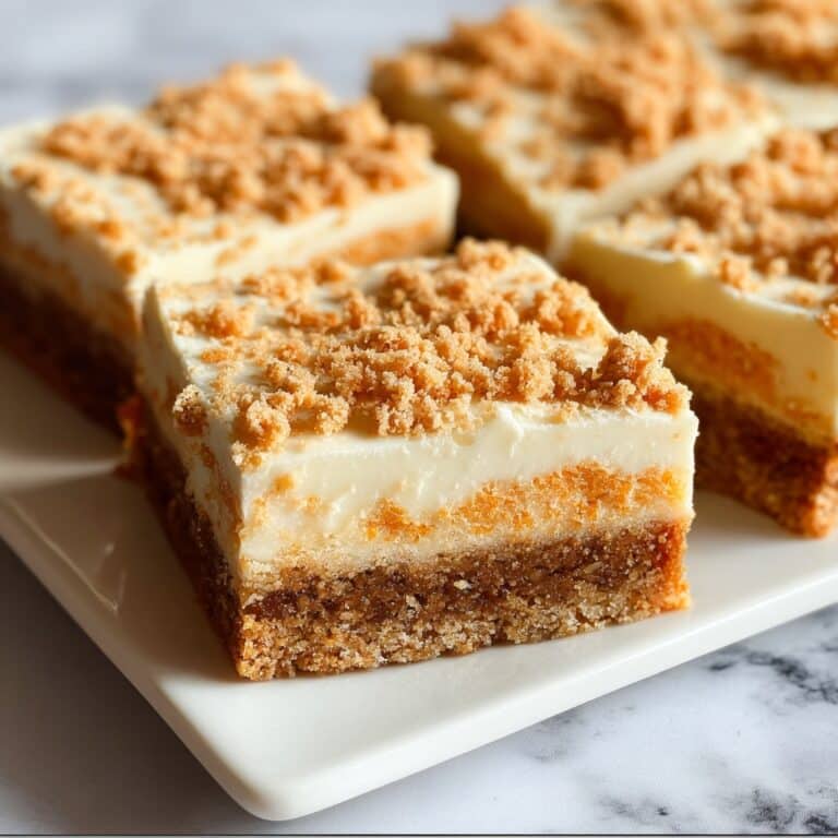 Cream Cheese Carrot Cake Bars Recipe