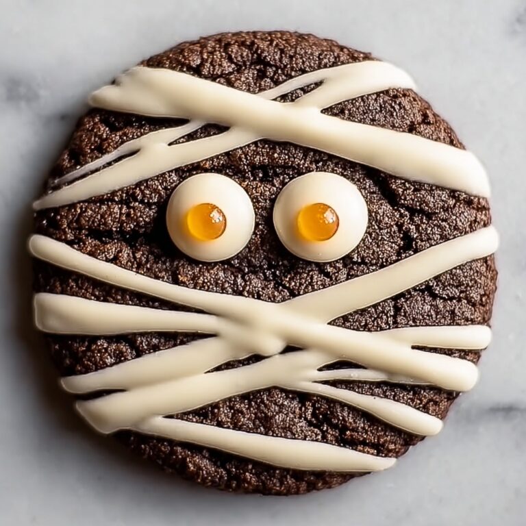Fudgy Halloween Mummy Cookies Your Kids Will Love to Make Recipe