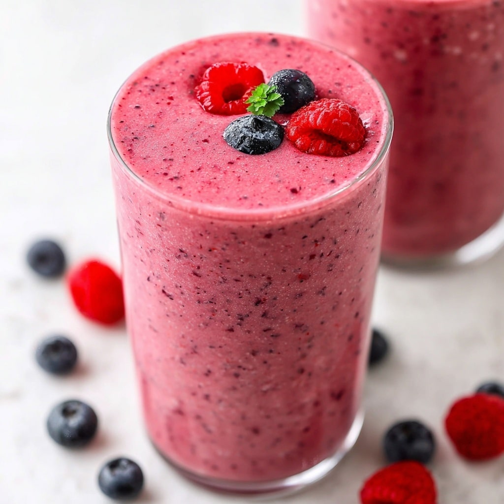 Mixed Berry Smoothie Recipe