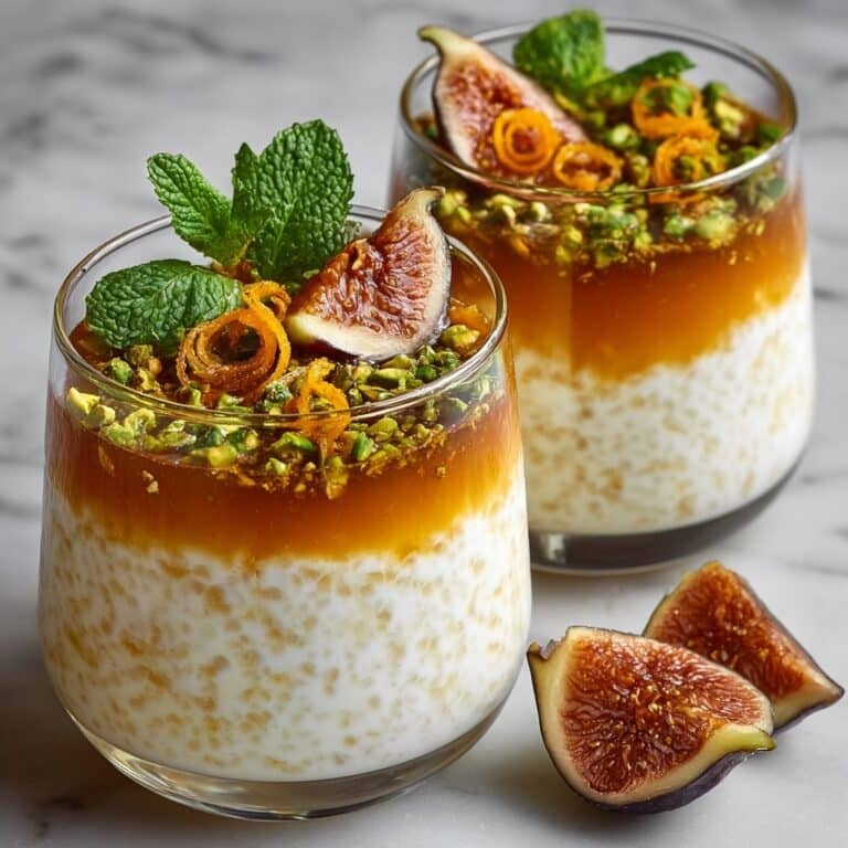Lebanese Date & Orange Blossom Mousse Recipe