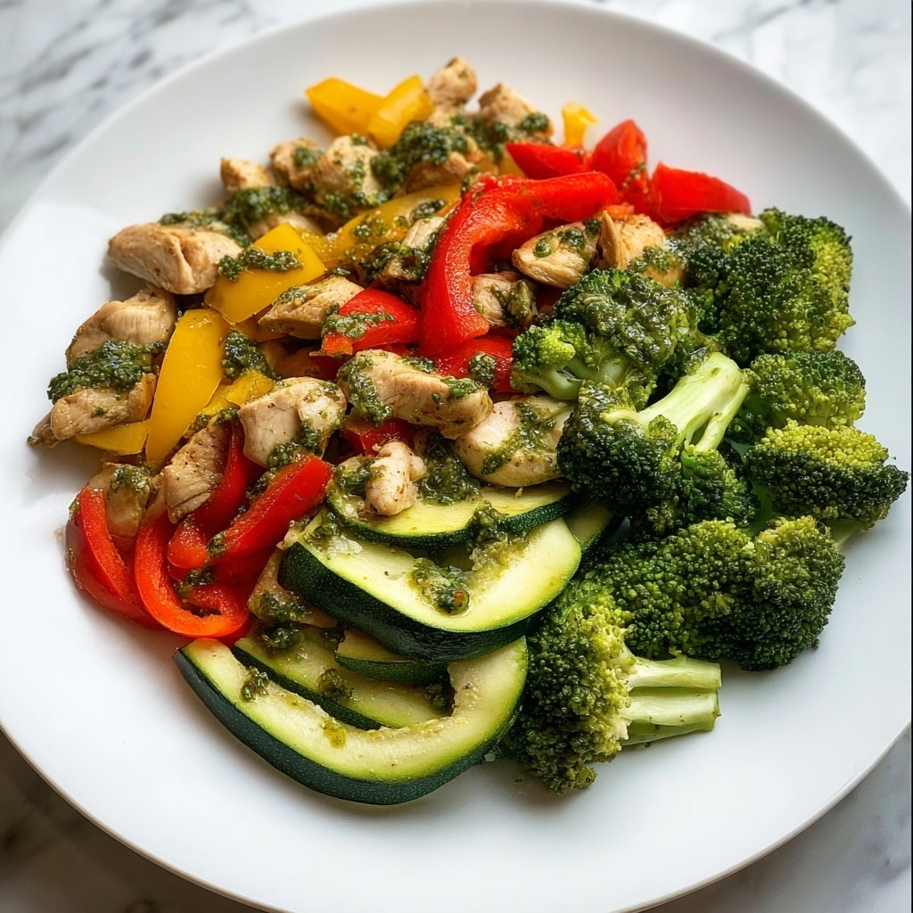 One-Pan Pesto Veggie Chicken: 7 Flavorful Tips for Perfection Recipe