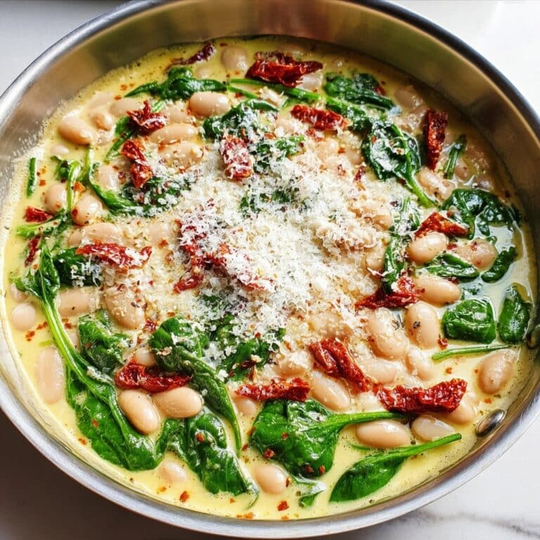 Creamy Tuscan White Bean Skillet for Cozy Comfort Food Recipe
