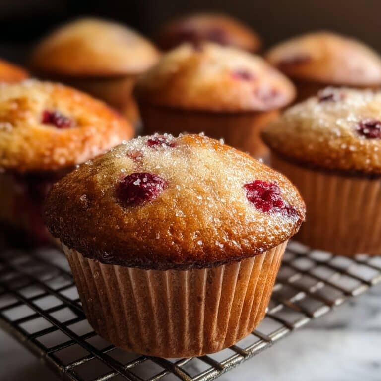 Spiced Pear and Cranberry Muffins Recipe