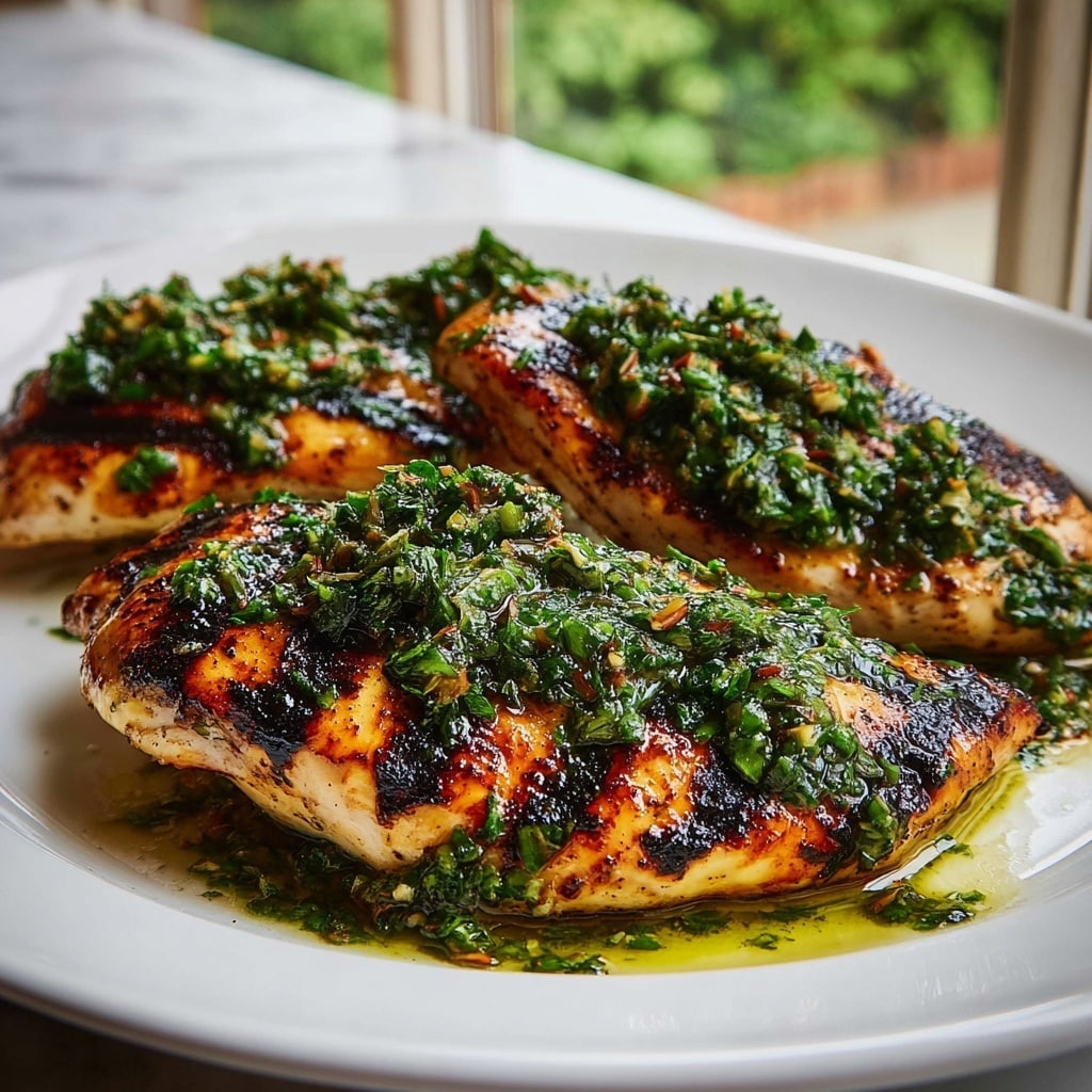 Chimichurri Chicken Recipe: 5 Steps to Delicious Flavors Recipe - Recipe Image