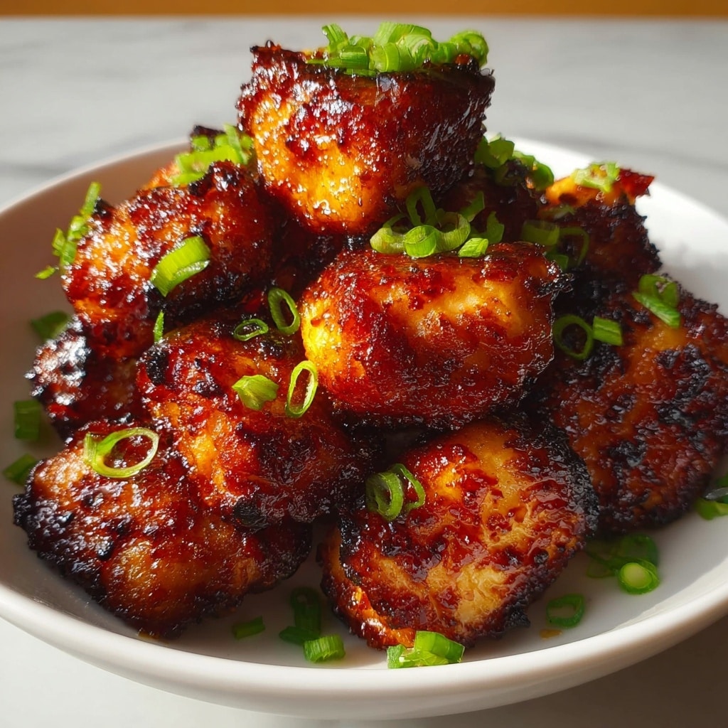 Honey Garlic Salmon Bites Recipe - Recipe Image
