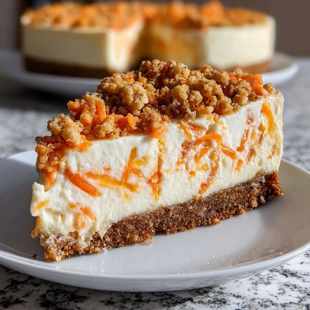 Carrot Cake Cheesecake Recipe - Recipe Image