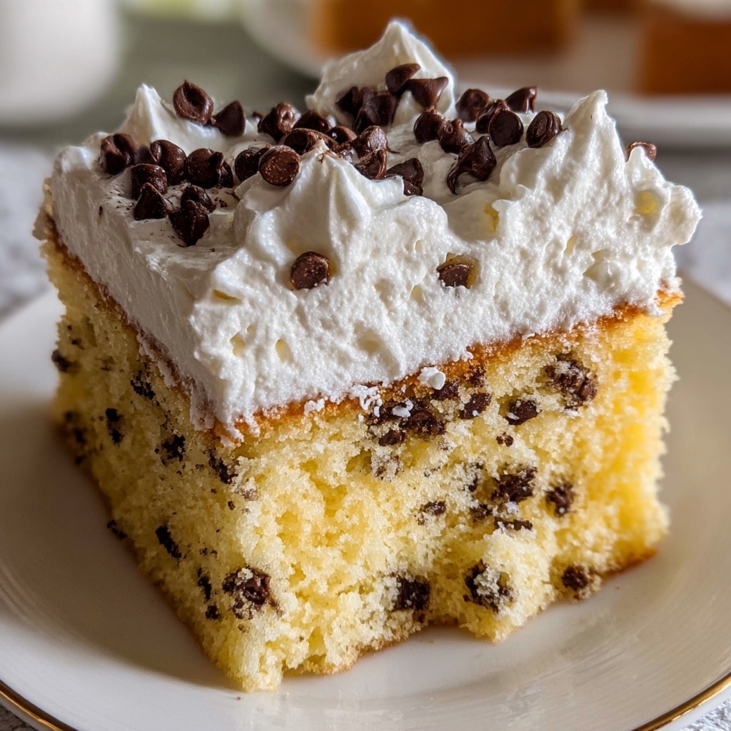 Delightful Cannoli Poke Cake: 5 Steps to Comforting Joy Recipe - Recipe Image