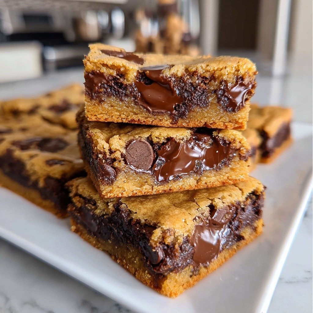 Lazy Chocolate Chip Cookie Bars Recipe - Recipe Image
