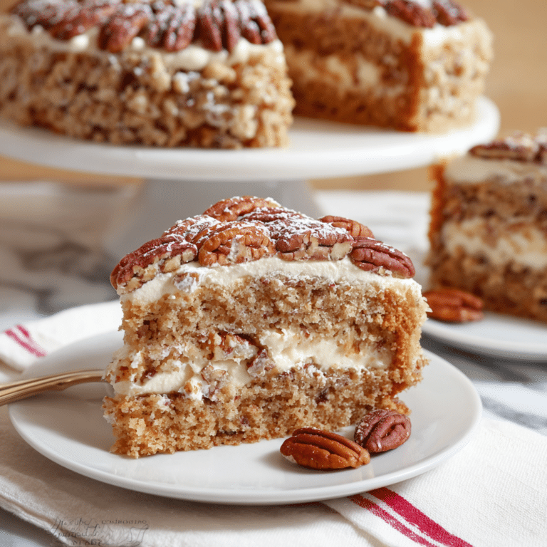 Pecan Pie Cake Recipe