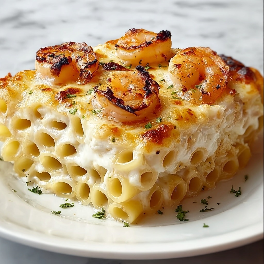 Shrimp Scampi Pasta Bake Recipe - Recipe Image