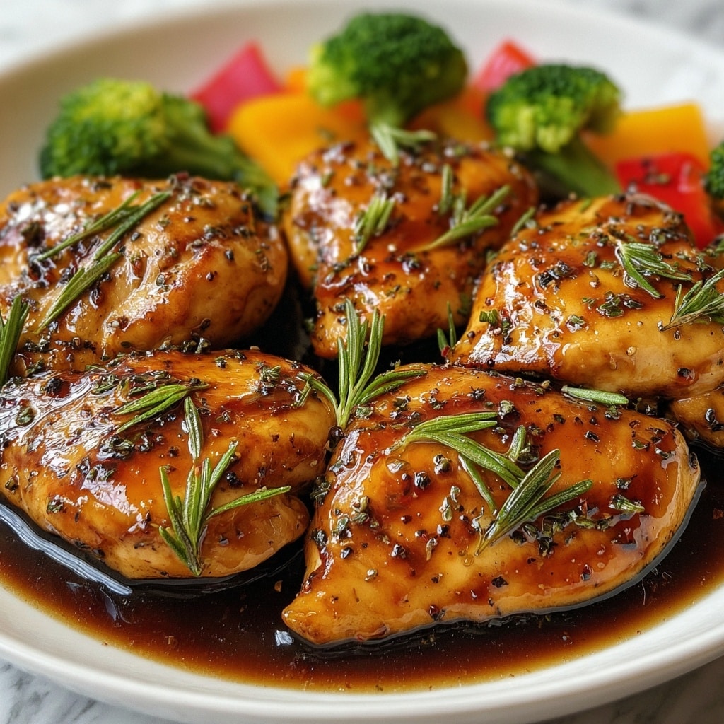 One-Pan Balsamic Chicken Recipe - Recipe Image