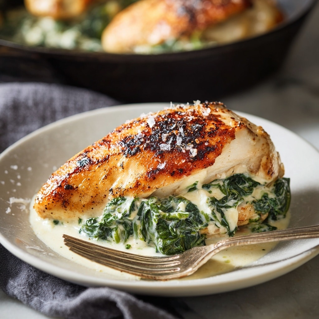 Spinach Stuffed Chicken Recipe - Recipe Image