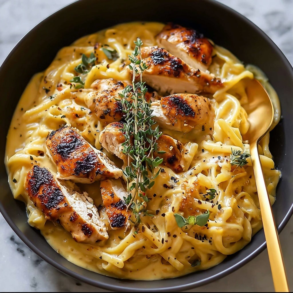 Creamy Chicken Orzo: A Simple and Delicious Recipe - Recipe Image