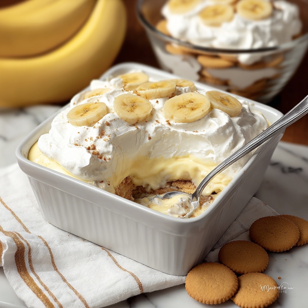 Classic Banana Pudding with Vanilla Wafers and Fresh Banana Slices Recipe