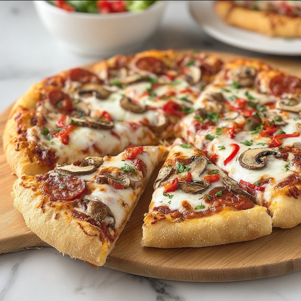 Homemade Pizza Recipe - Recipe Image