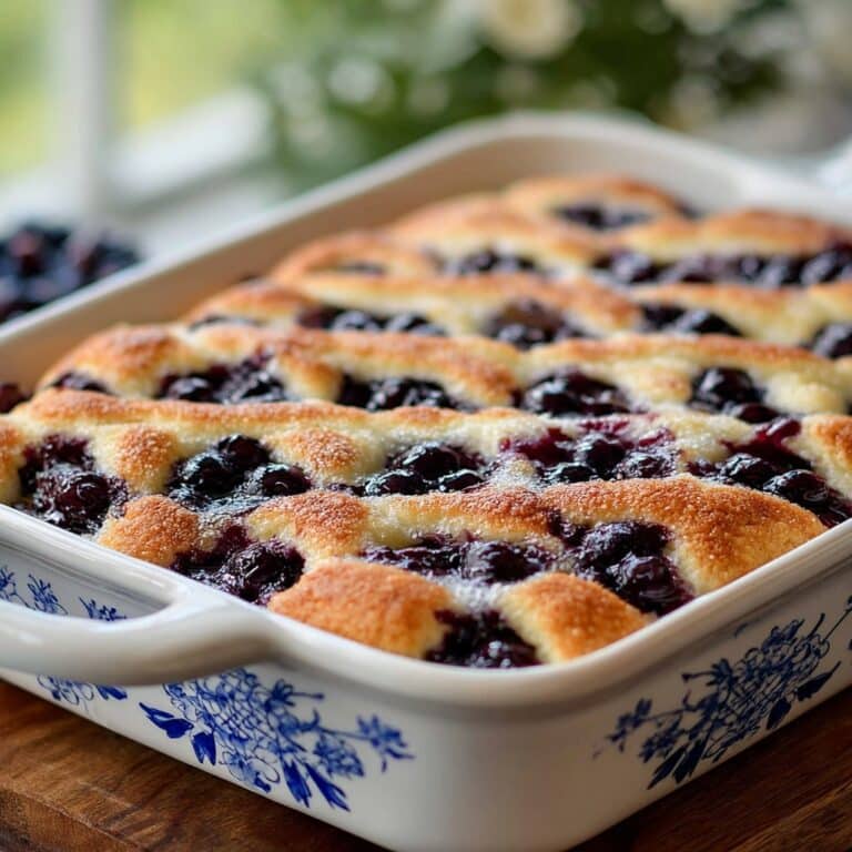 Blueberry Buttermilk Pancake Casserole Recipe