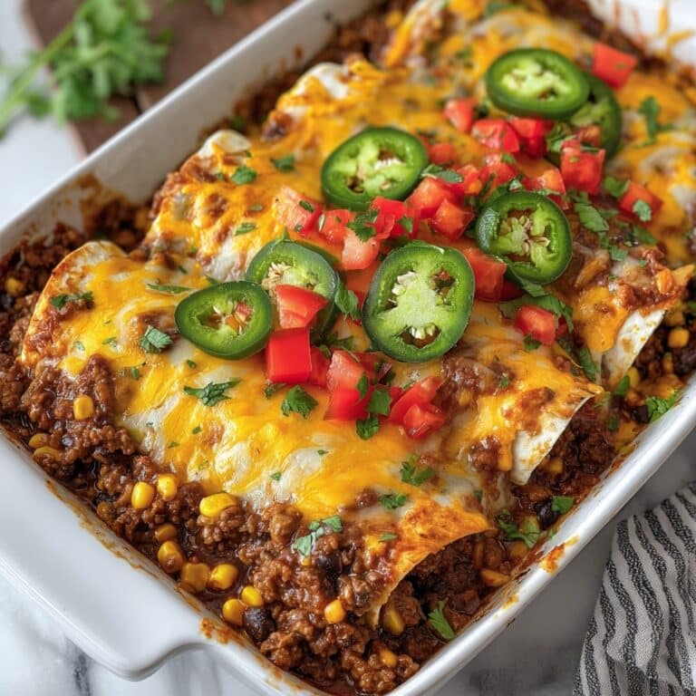 Beef Enchilada Casserole Recipe