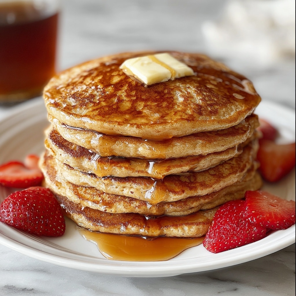 Oatmeal Pancakes Recipe - Recipe Image