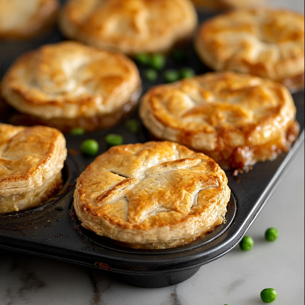 Muffin Tin Chicken Pot Pies Recipe - Recipe Image