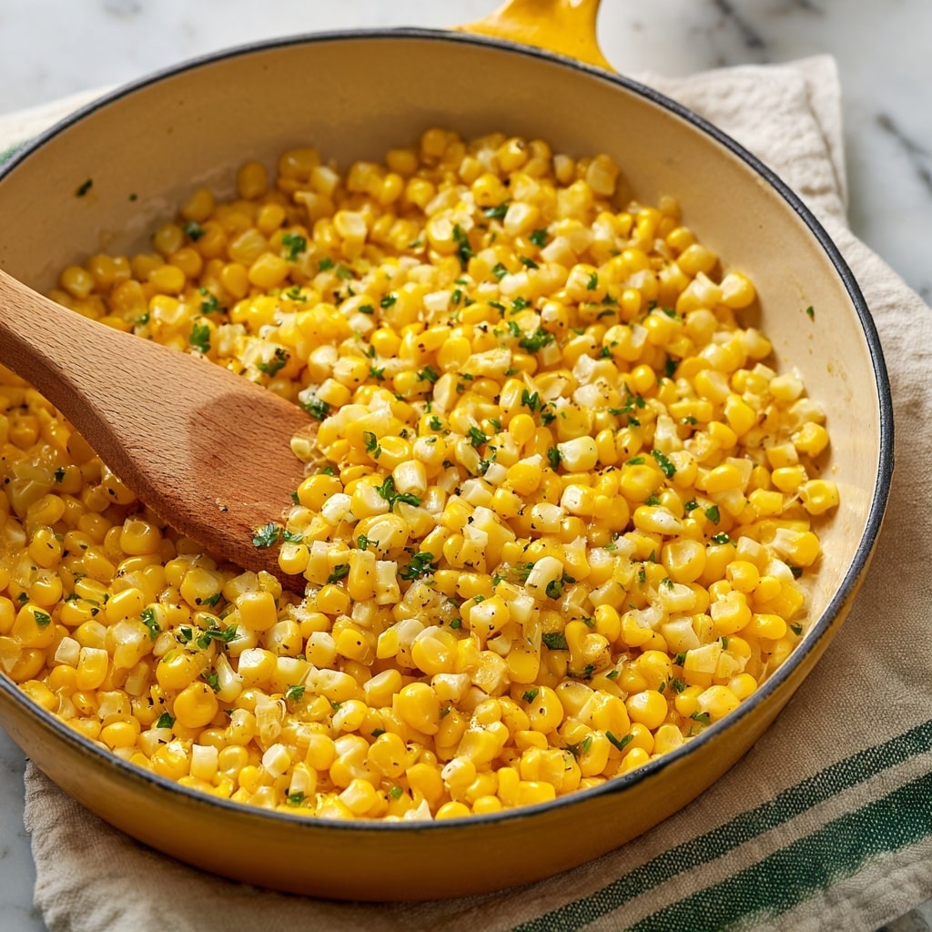 Honey Butter Skillet Corn Recipe - Recipe Image