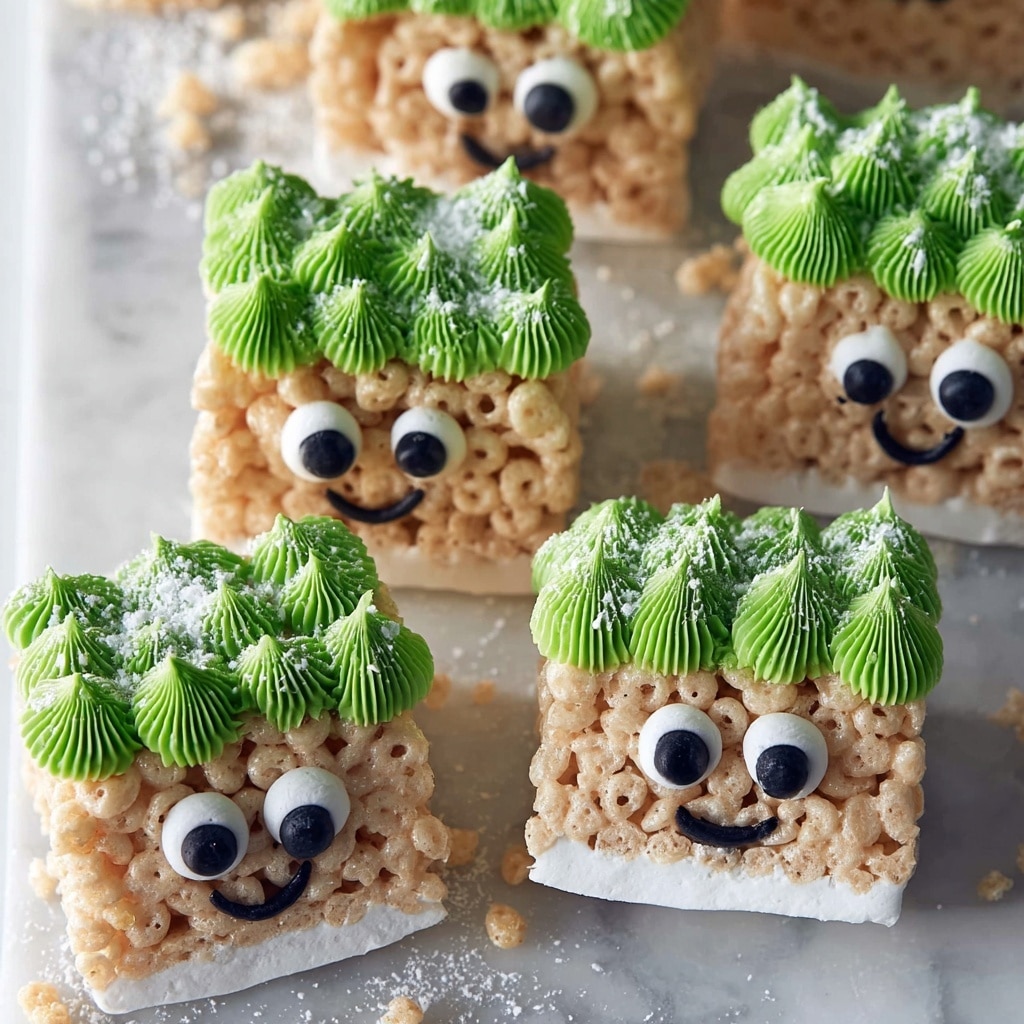 Monster Rice Krispies Treats: A Giant Halloween Delight Recipe - Recipe Image