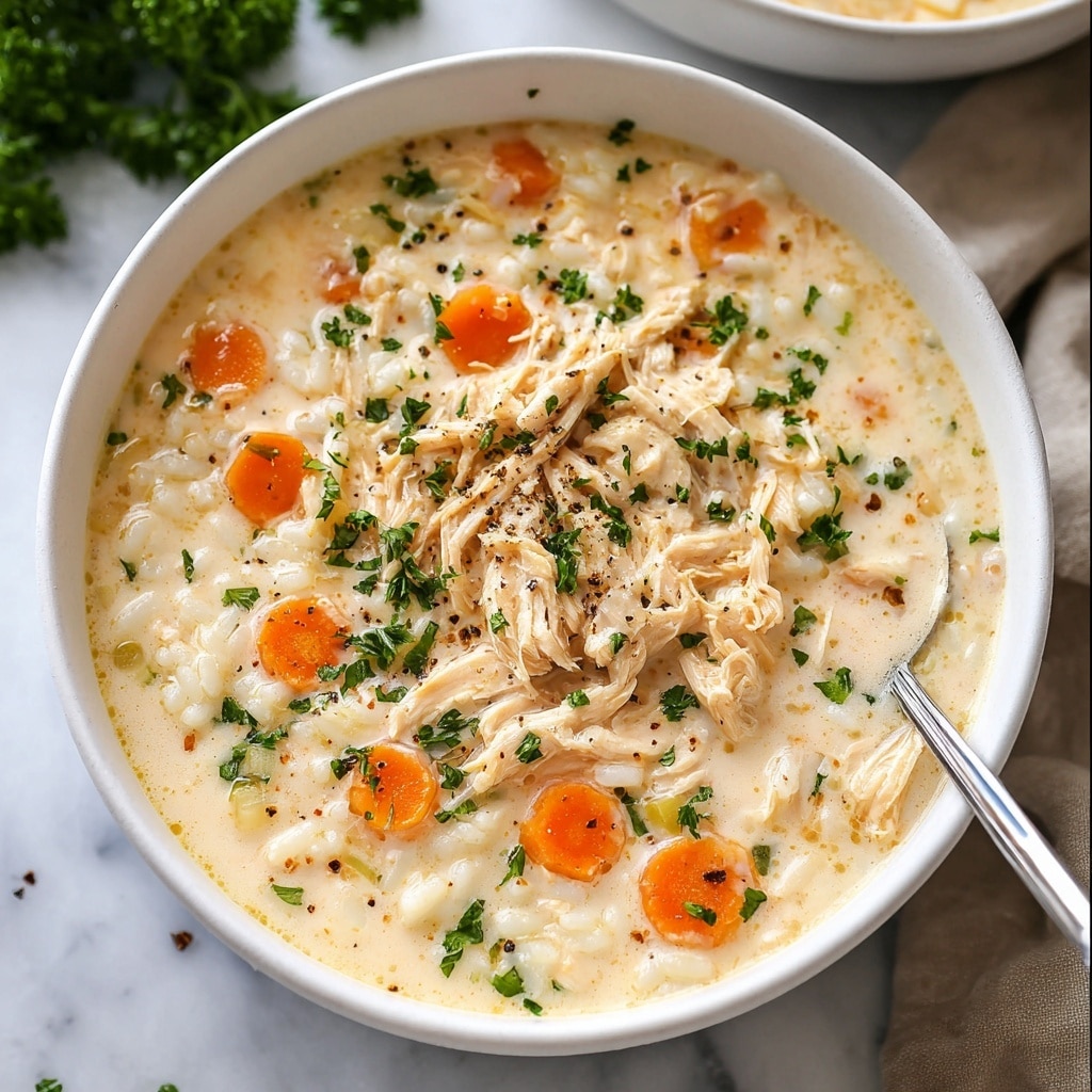 The Best Easy Chicken and Rice Soup Recipe - Recipe Image