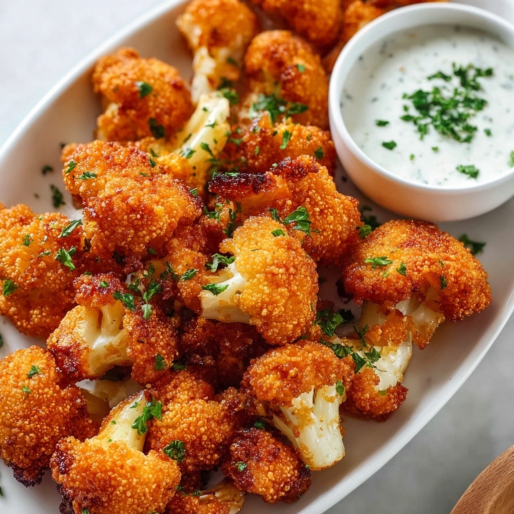 Air Fryer Cauliflower Wings Recipe - Recipe Image