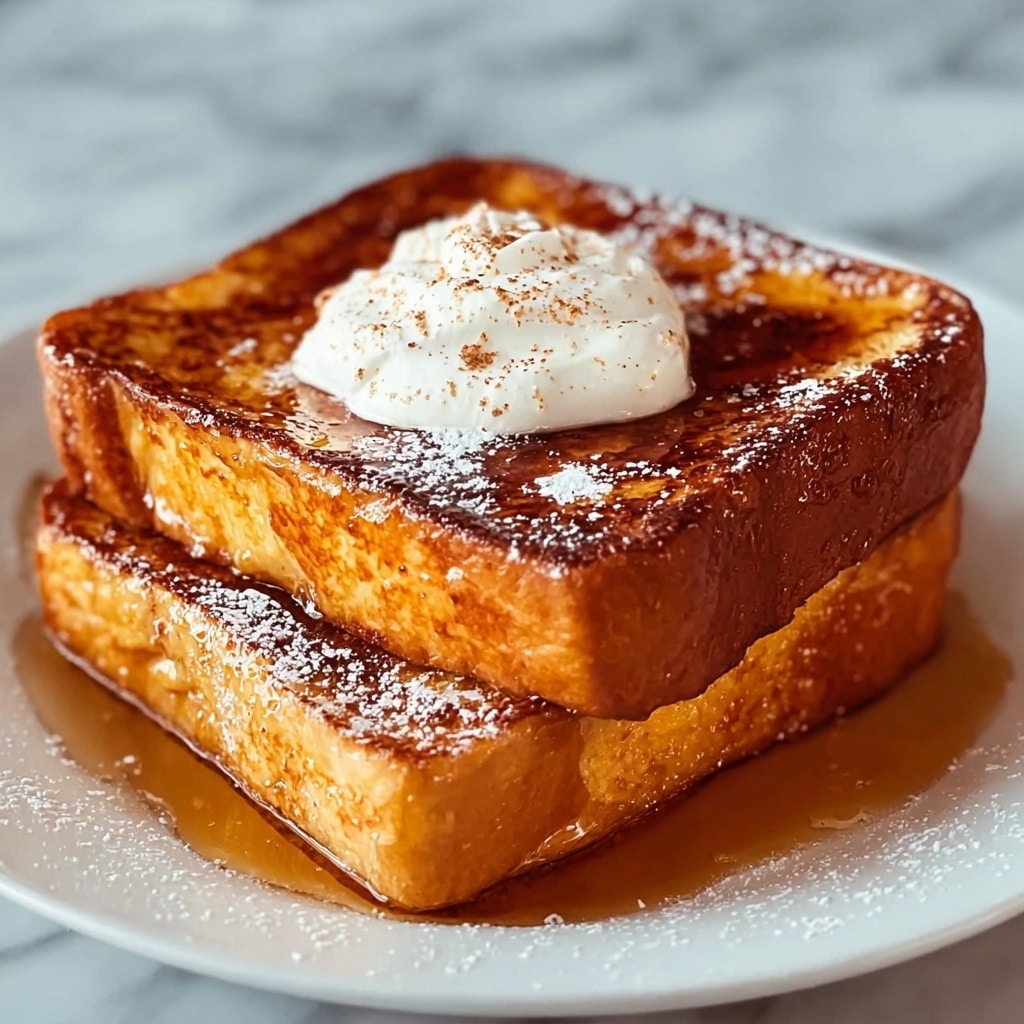 Cozy Pumpkin French Toast Breakfast Recipe - Recipe Image
