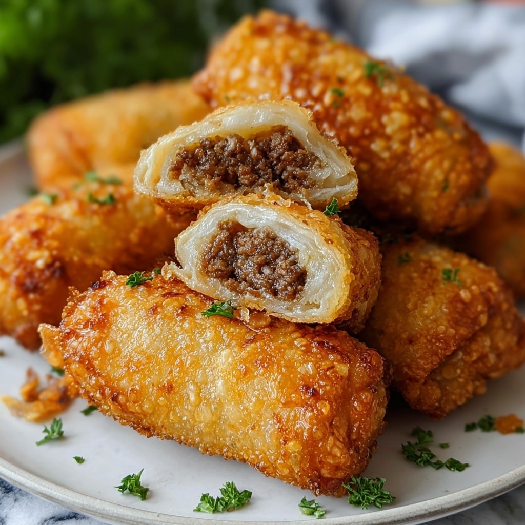 Spicy Garlic Beef Croquettes with Crispy Golden Crust Recipe - Recipe Image