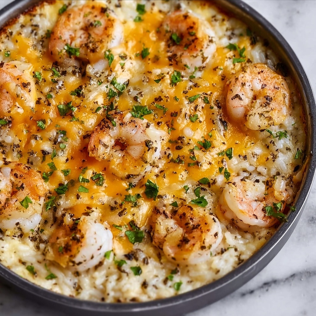 Cheesy Shrimp Casserole to Warm Your Heart and Home Recipe - Recipe Image