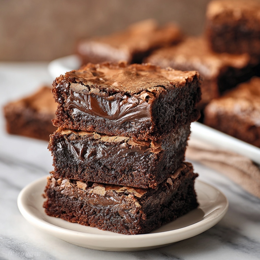 World's Best Fudgiest Brownies Recipe - Recipe Image
