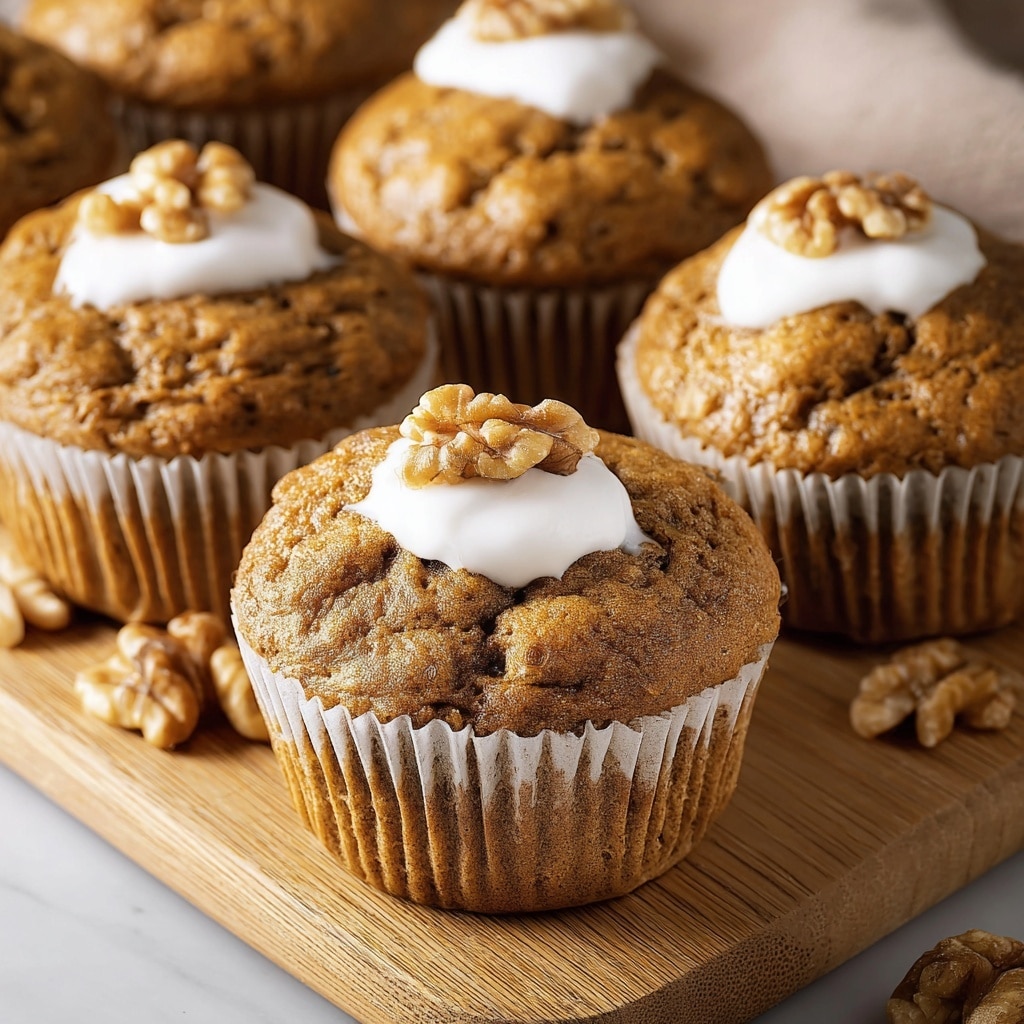 Cinnamon Apple Walnut Muffins Recipe - Recipe Image