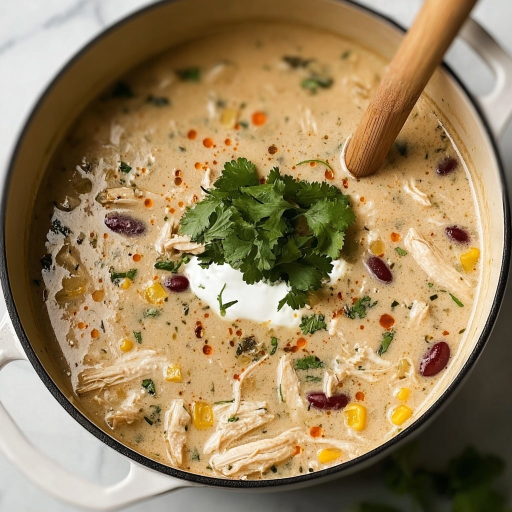 Easy White Chicken Chili Recipe - Recipe Image