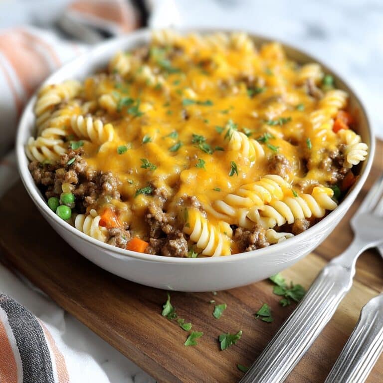 One Pot Cheeseburger Casserole Recipe