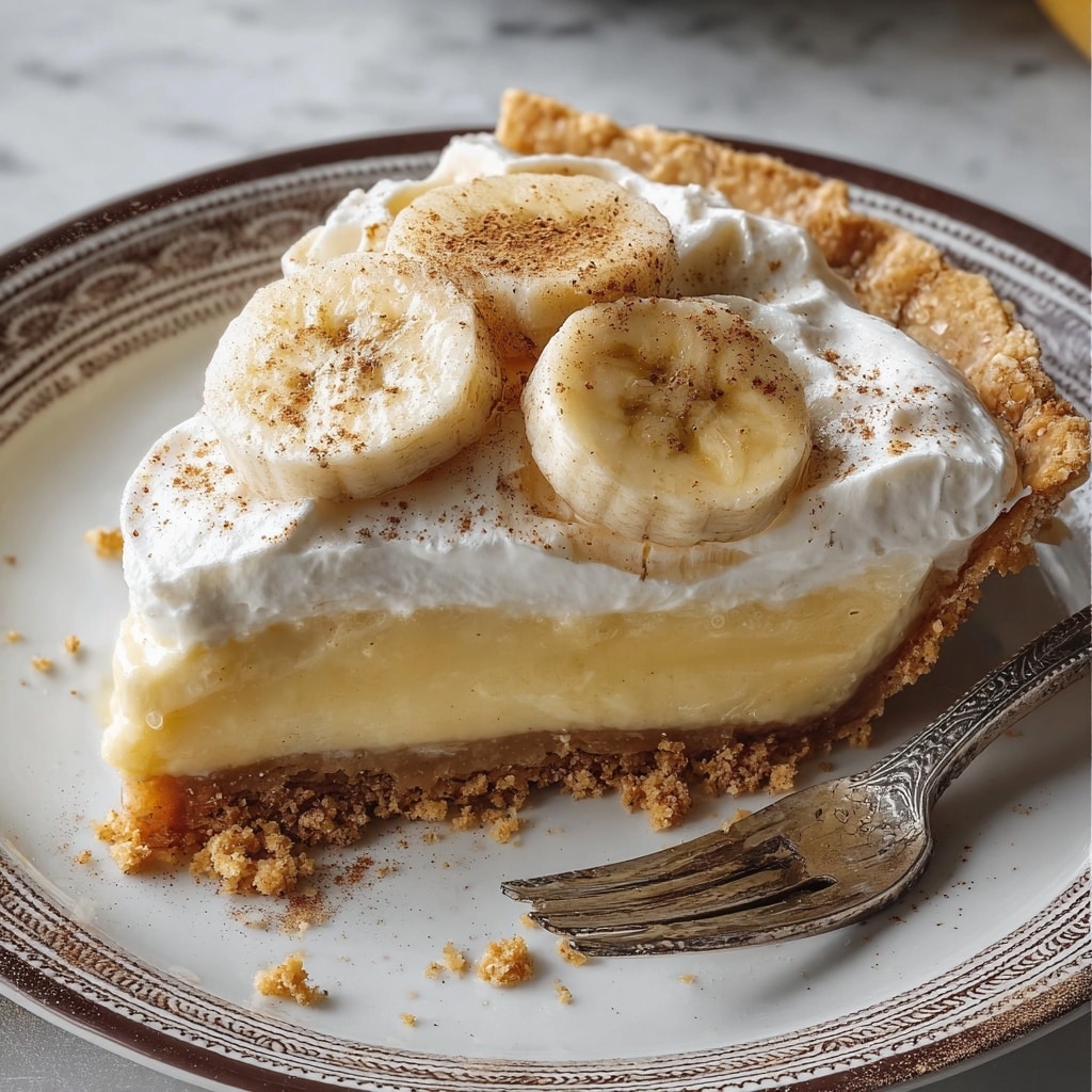 Old-Fashioned Banana Cream Pie Recipe - Recipe Image