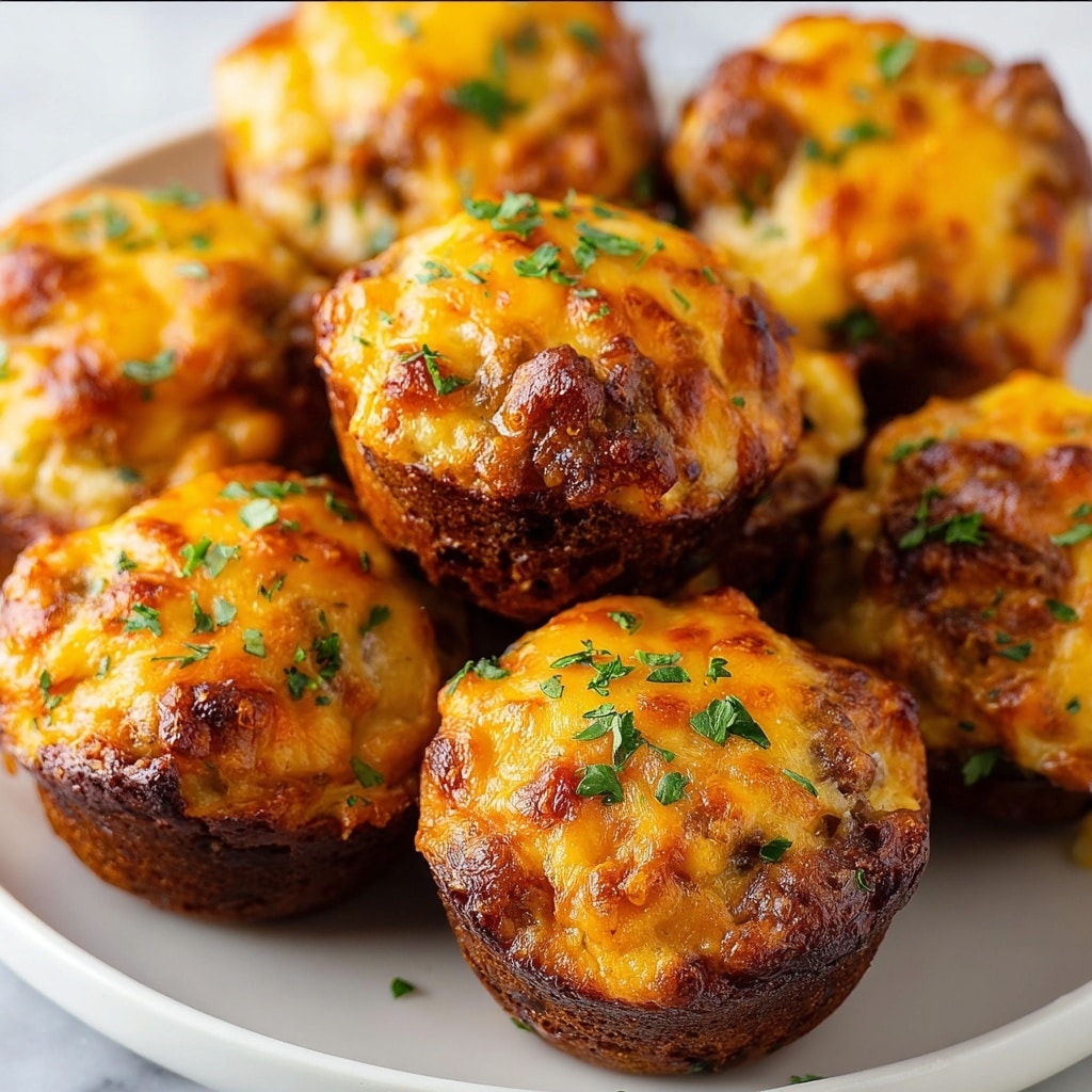 BBQ Mini Meatloaves Recipe - Recipe Image