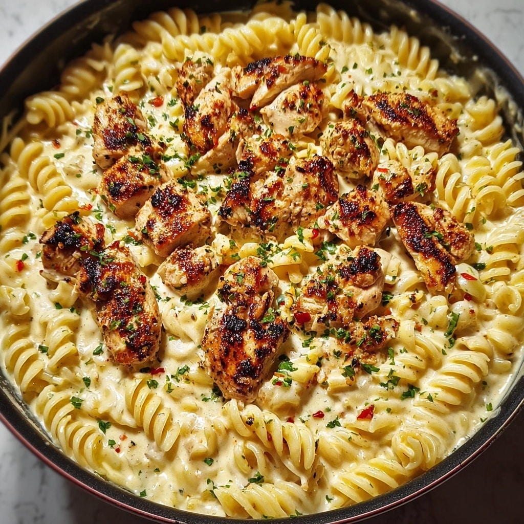 Creamy Garlic Parmesan Chicken Pasta Recipe