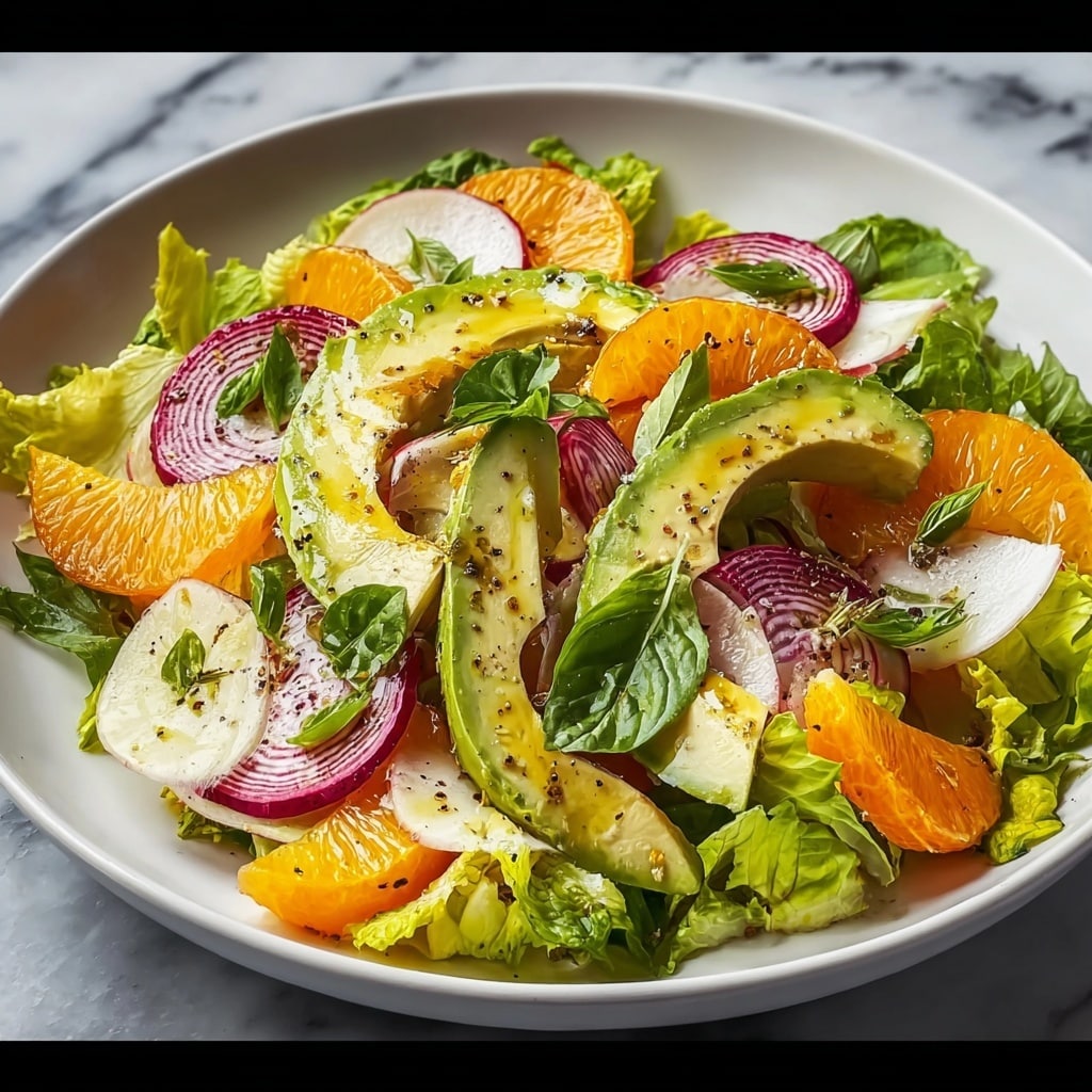 Vibrant Avocado Citrus Salad That Dazzles Summer Gatherings Recipe - Recipe Image