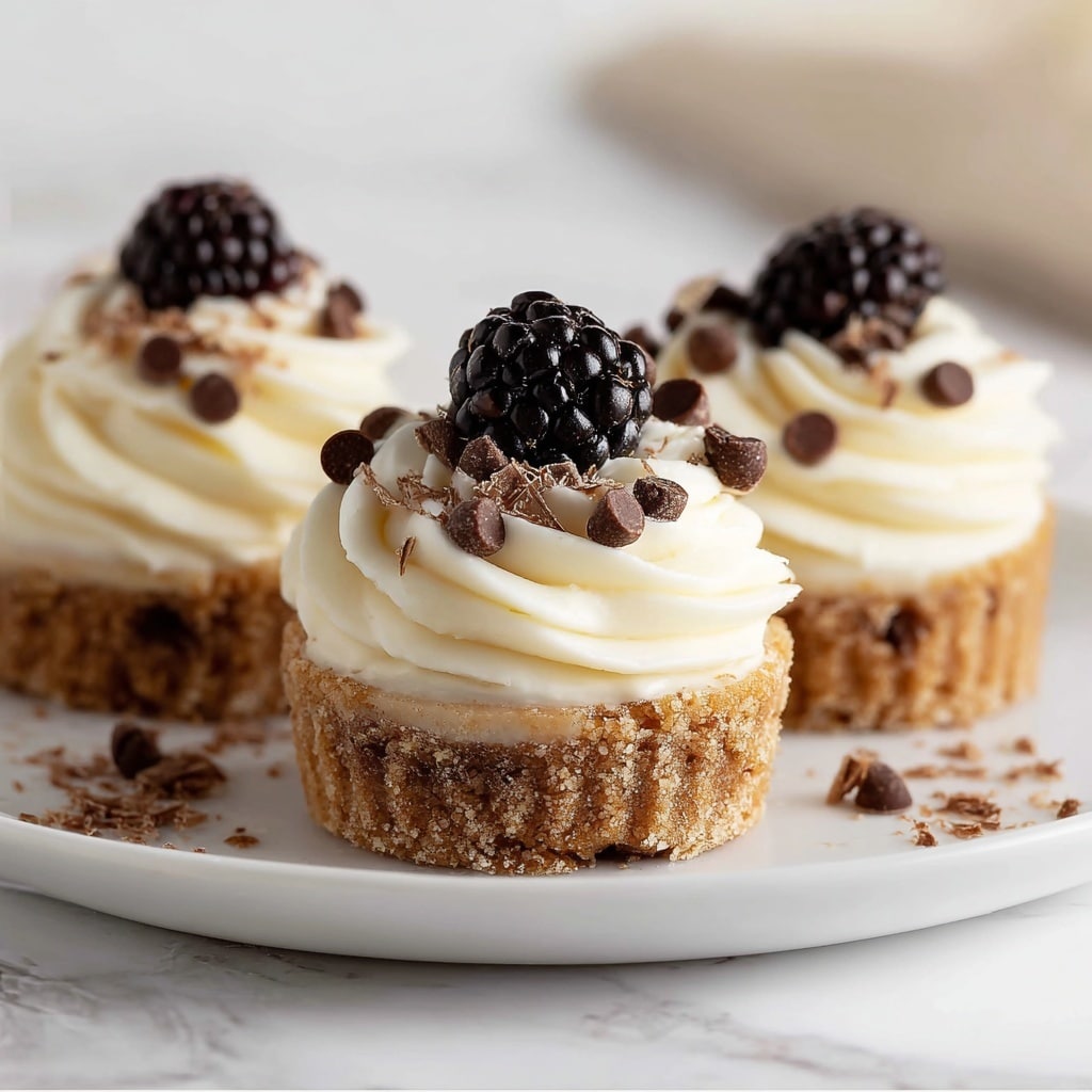 Cheesecake Cookie Cups with Chocolate Chips Recipe - Recipe Image