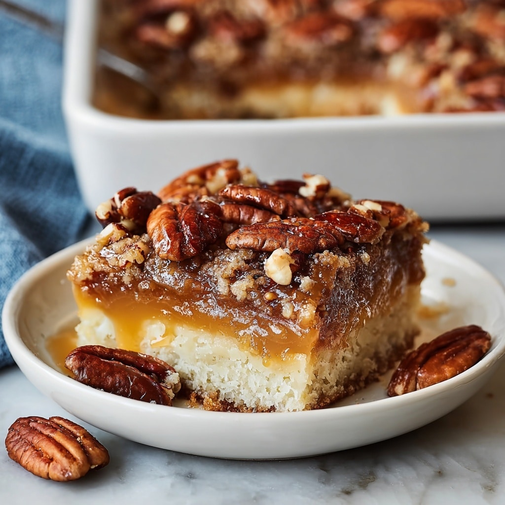 Pecan Pie Pudding Cake Recipe - Recipe Image