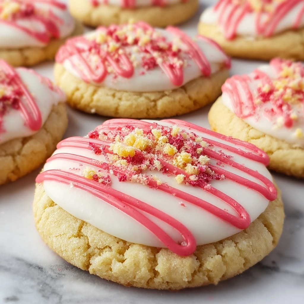 Strawberry Shortcake Sugar Cookies Recipe - Recipe Image