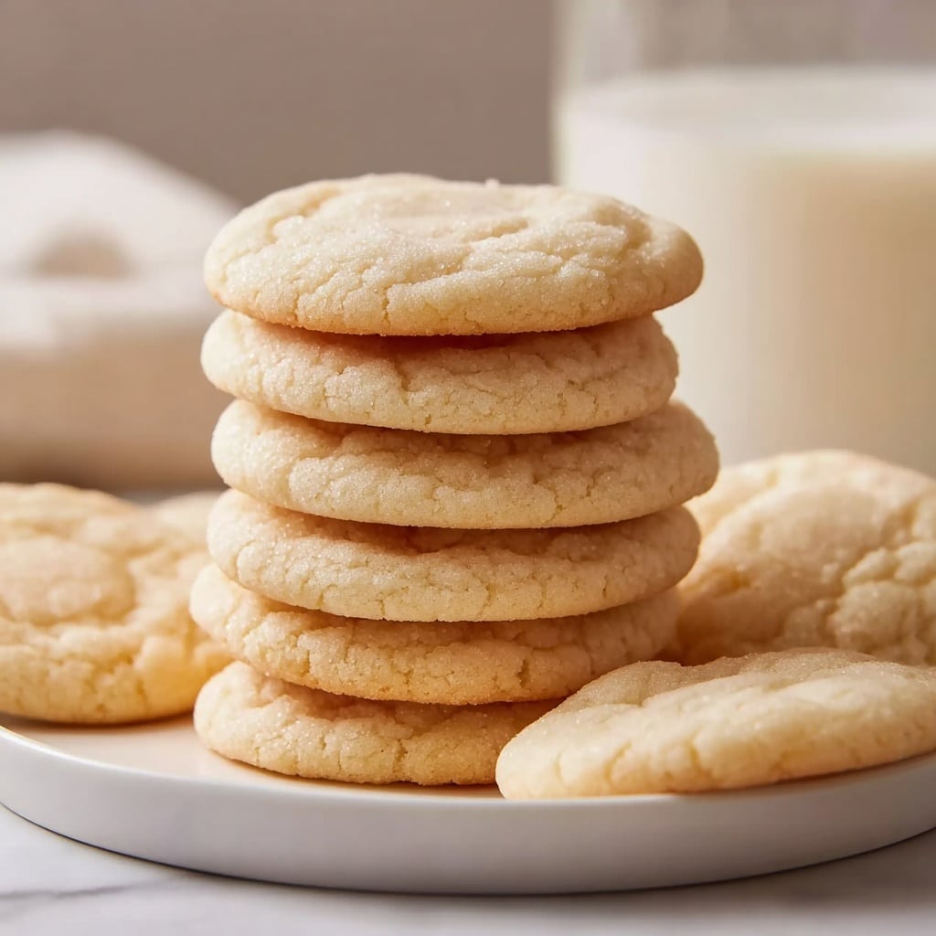 Soft and Chewy Sugar Cookies Recipe - Recipe Image
