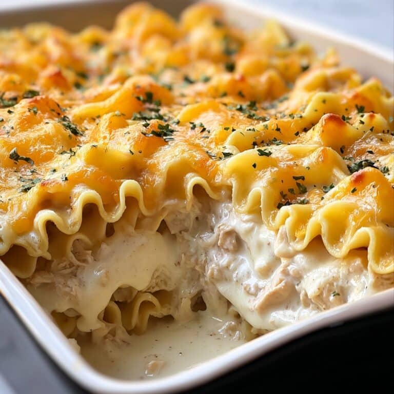 Cheesy Chicken Noodle Casserole Recipe