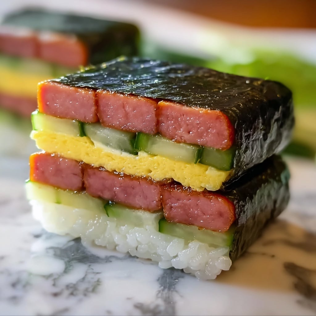 Spam Musubi Sushi Wrap Recipe - Recipe Image