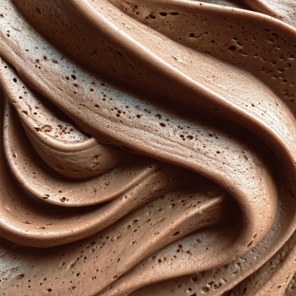 Vegan Chocolate Swiss Meringue Buttercream Recipe - Recipe Image