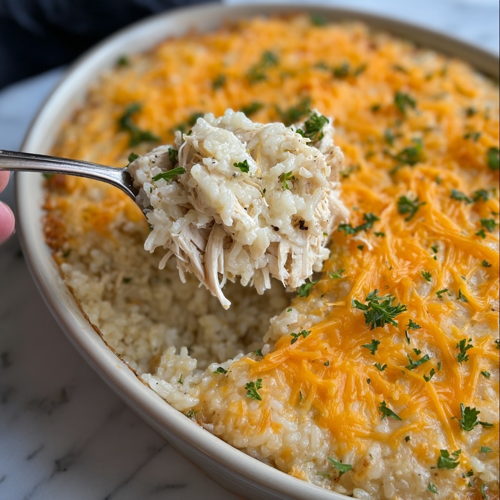 Best Ever Chicken and Rice Casserole Recipe - Recipe Image