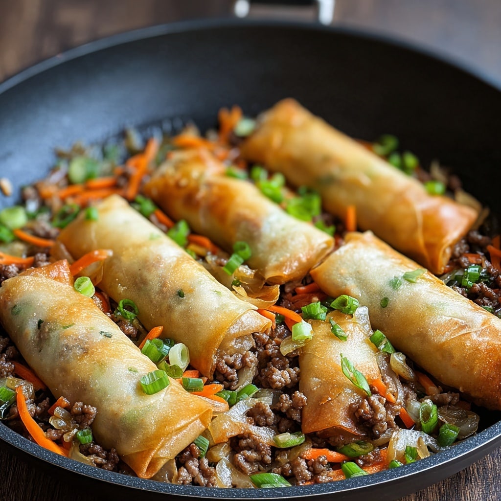 Egg Roll Stir Fry Recipe - Recipe Image