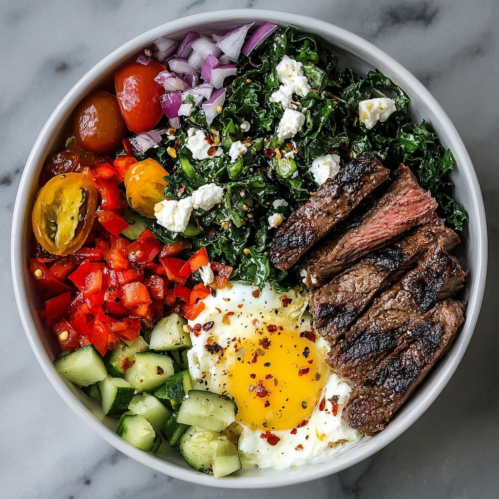 Mediterranean Steak Bowls Recipe - Recipe Image