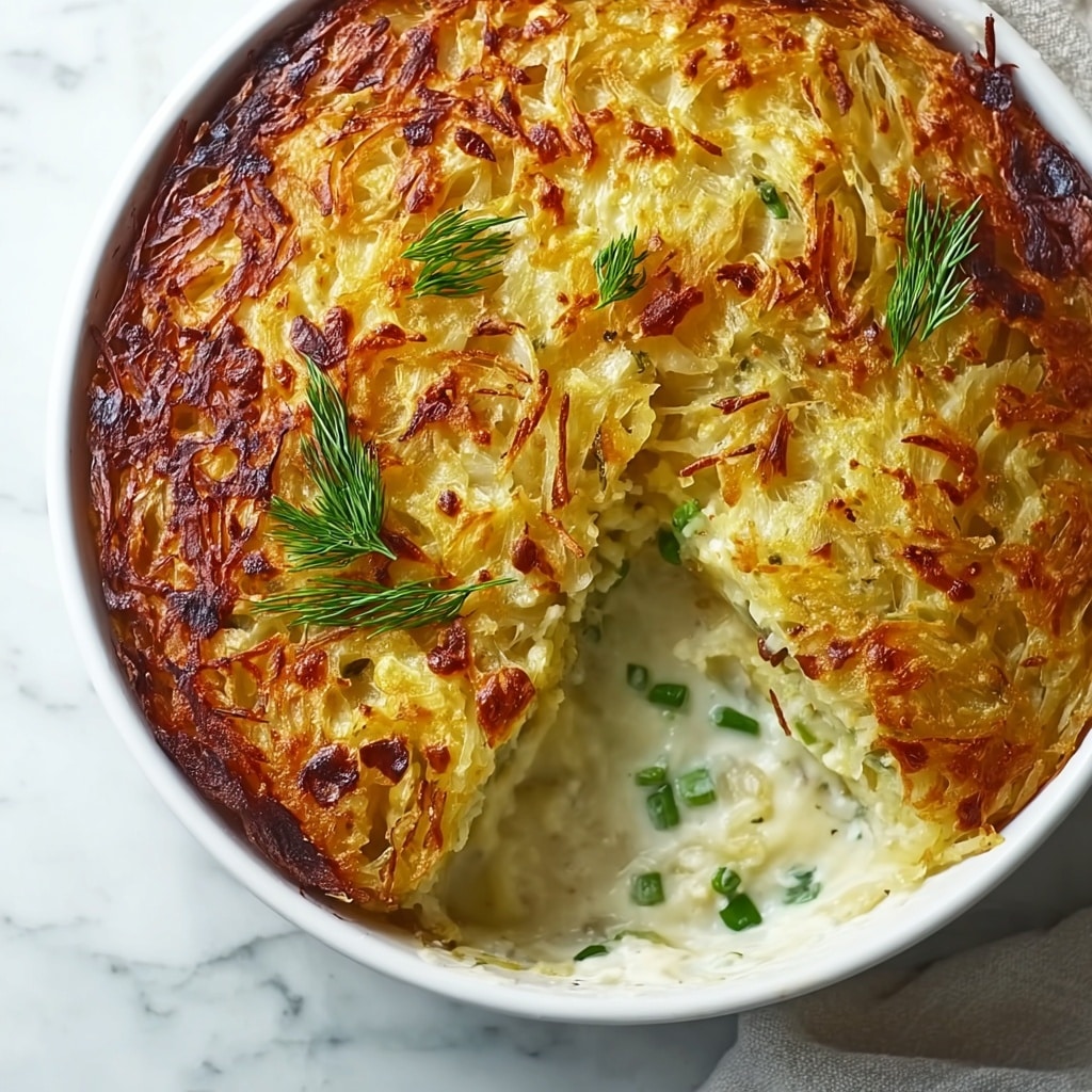 Savory Cabbage Pie Recipe - Recipe Image